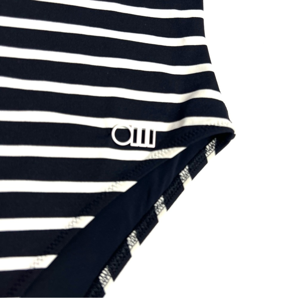 Solid & Striped Strapless One-Piece Striped Swims… - image 6